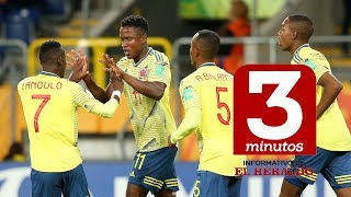 Colombia golea 6-0 a Tahití  | Tres Minutos 29 de Mayo