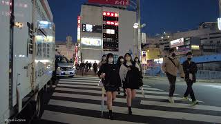 Yokohama SOGO Minato Mirai at Night - Japan Walk 4K