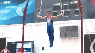 Colin Van Wicklen - Still Rings - 2019 Men's Worlds Team Selection Camp - Day 1