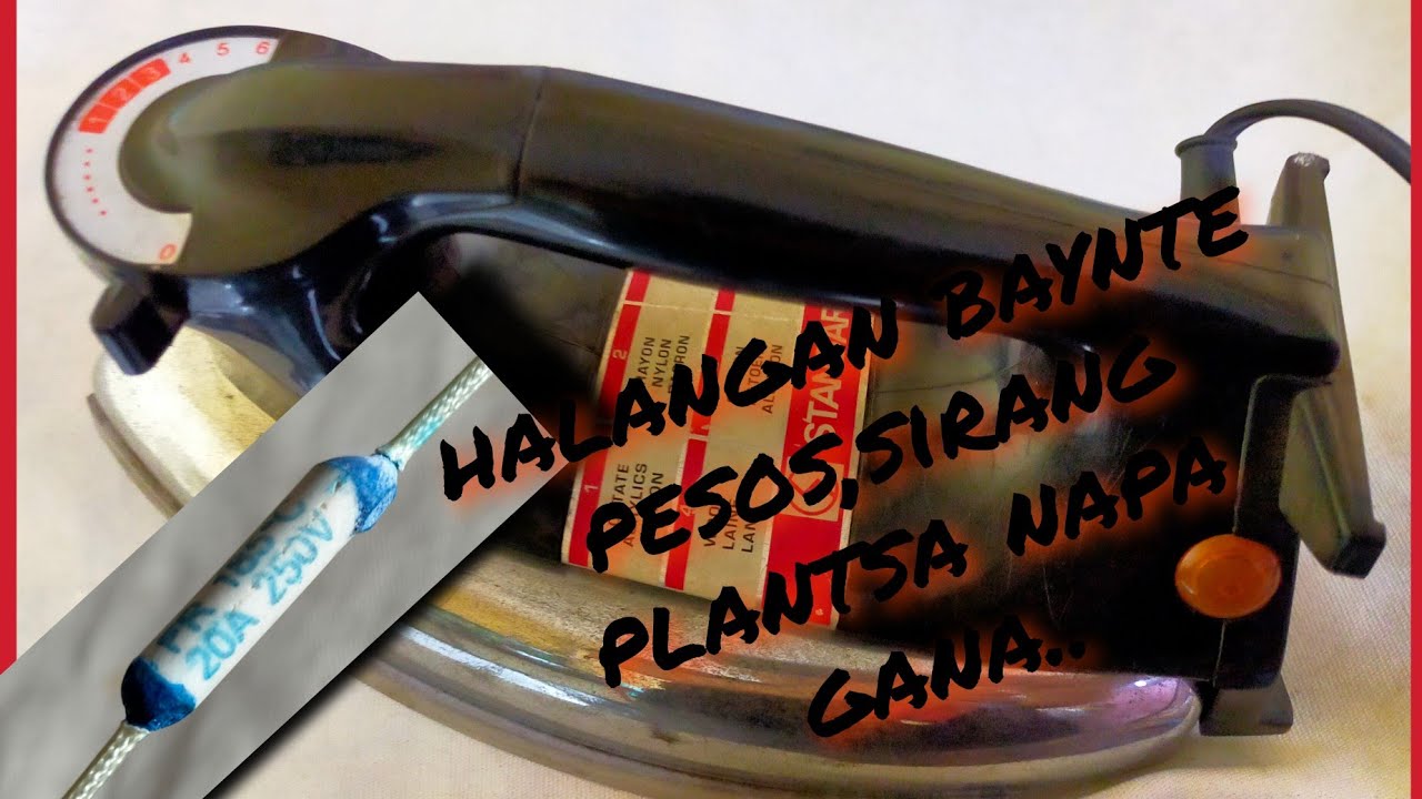 Electric Iron Plantsa Diy Repair Youtube