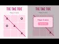 Build a TIC TAC TOE Game in 10 Minutes (HTML CSS JS)