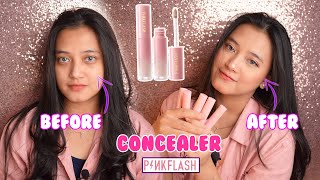 PINK FLASH CONCEALER - CONCEALER BAGUS dari pink flash