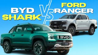 2025 Ford Ranger PHEV vs BYD Shark: Hybrid Utes Face Off!