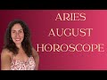 ARIES - August Monthly Horoscope