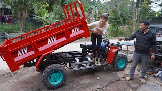 Buy a powerful 4-wheeled 1500$ car to transport goods - Harvest fish, wild fruits to transport sell