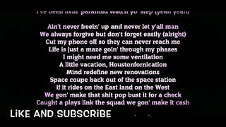 Travis Scott - HOUSTONFORNICATION ( Lyrics) ( Astroworld)