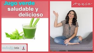 Delicioso jugo verde detox | Me lo dijo Lola