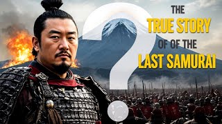 The Last Samurai:Saigo Takamori's Epic Final Battle ⚔️ (They Melted Temple Statues for Bullets)