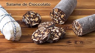 Salame de Cioccolato - a receita que inspirou a nossa Palha Italiana | Receita Sandra Dias