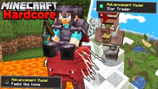 I Completed EVERY ADVANCEMENT in HARDCORE Minecraft 1.18 Survival Let's Play (#13)