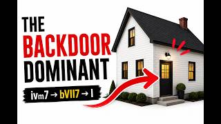 Backdoor dominant chords made easy!