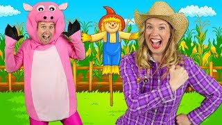 "Alphabet Farm" - ABC Alphabet Song for Preschool | Learn ABCs around the farm