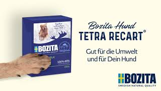 Hundefutter in smarter Tetra Recart Verpackung