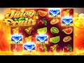 INSANE 5 SCATTER BONUS ON JUICY FRUITS!!! (super lucky)