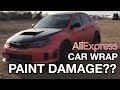 CHEAP VINYL WRAP - 1 YEAR LATER - DOES IT DO DAMAGE!?!