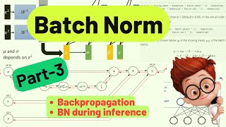 Batch Normalization - Part 3: Backpropagation & Inference