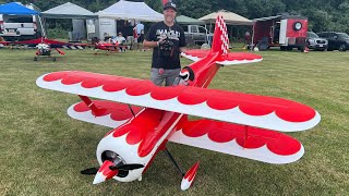 Extreme Flight Muscle Bipe at Aircraft of the World 2024