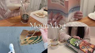 【vlog · Daily life】 Daily life for working women living alone Making potato chips, Starbucks