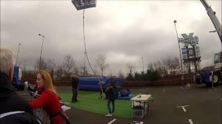 160ft Bungee jump Glasgow 2012 Gopro Hd