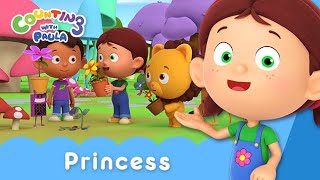 Mr Garden Gnome's Princess! 💐 | Counting with Paula S5 | Kids Cartoon | #Animation #Kids #Learning