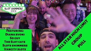 JACKPOT HANDPAYS SLOT GROUP PULL ‼️ W/ SDGuy 1234, DIANA EVONI, SLOT CATS, SLOT SHIMMERS, & VANCITY