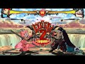 ggxrdrev2 レイヴン勝利数1位 vs ファウスト勝利数3位 ギルティギア xrd rev2