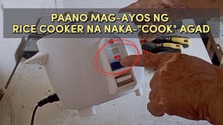 EZ TUTORIAL: PAANO MAG-AYOS NG RICE COOKER NA NAKA-\