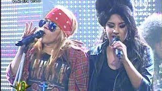 Yo soy AXL ROSE Y AMY WINEHOUSE 6-08-2012 peru - Yo soy 6 agosto. yo soy peru