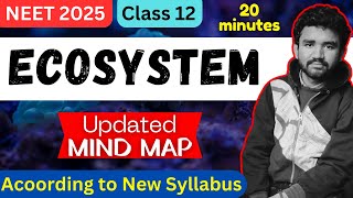 Mind Map - Ecosystem  | NEET 2025 Class 12