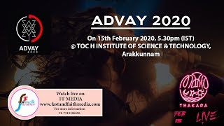 THAKARA BAND LIVE || ADVAY 2020 || TOC H ENGINEERING COLLEGE || 15.02.2020  || FF MEDIA