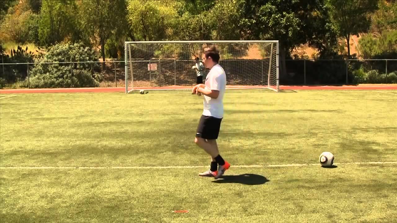 How To Kick A Soccer Ball With Power And Accuracy - YouTube