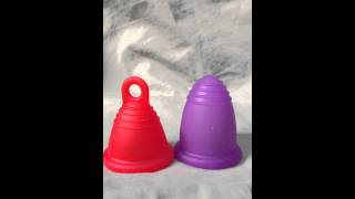 XLarge MeLuna menstrual cups shorty vs regular