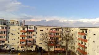 Stratocumulus cumulogenitus clouds in the evening of 05.02.2022