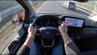 NEW Ford Transit Custom 2025 (2.0 EcoBlue 150 hp) | POV Test Drive