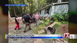 Death investigation in Chatham County