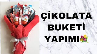 Özel Günler İçin Hediye Fikri | Çikolata Buketi |  Chocolate Bouquet 💐