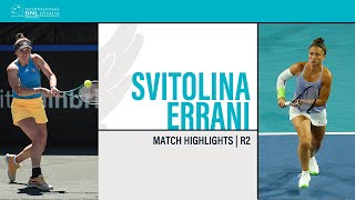 Elina Svitolina - Sara Errani | ROME R64 - Match Highlights #IBI24