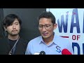 kata sandiaga uno soal anies beri penghargaan ke diskotek colosseum