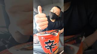 【Truck Cooking】spicy ramen！Arranged ！【asmr】#shorts