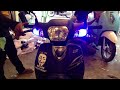 honda dream 110fi new led honda dream 2012 for test and change