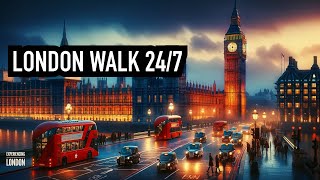 London walk: London Street Walk 24/7 live stream | London Walking Tour