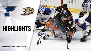 Blues @ Ducks 1/31/21 | NHL Highlights