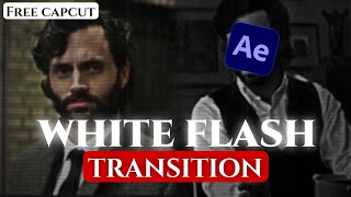 White flash transition like AE| capcut tutorials| white flash effect|
