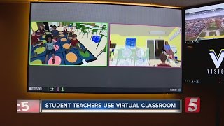 Future Teachers Use Virtual Reality To Learn How To Manage Class