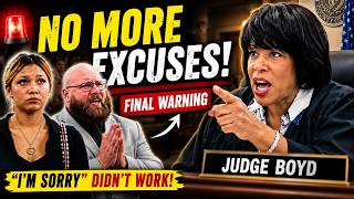 Judge Boyd Gives Defendant One FINAL Warning — “No More Excuses” In Court