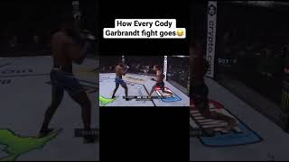 How every Cody Garbrandt fight ends up! #trending #trendingshorts #funny #mma #shorts #ufc #sports