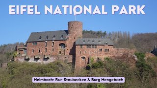 A Day in the Eifel National Park 🇩🇪 Heimbach area: Rur-Staubecken and Burg Hengebach