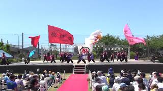 知多きらく・祭遊旗 @ 犬山踊芸祭 (石作公園会場) 2017-06-04T10:25