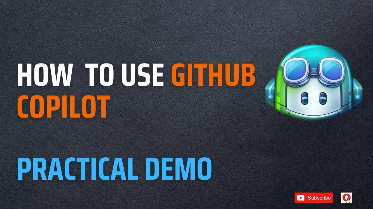 Github Copilot How To Use Practical Demo With Visual Studio Code Github Copilot How To Use Practical Demo With Visual Studio Code