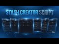 FiveM Stash Creator Script | Log & History System | Admin Features | Easy Setup